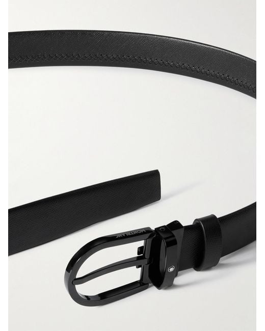 Montblanc Black Belts for men