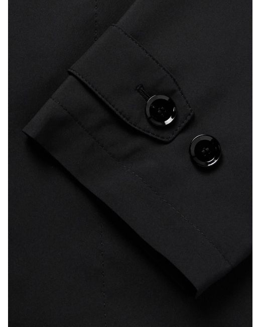 Brioni Black Shell Coat for men