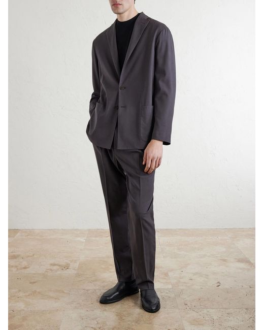 Boglioli Purple Virgin Wool Blazer for men
