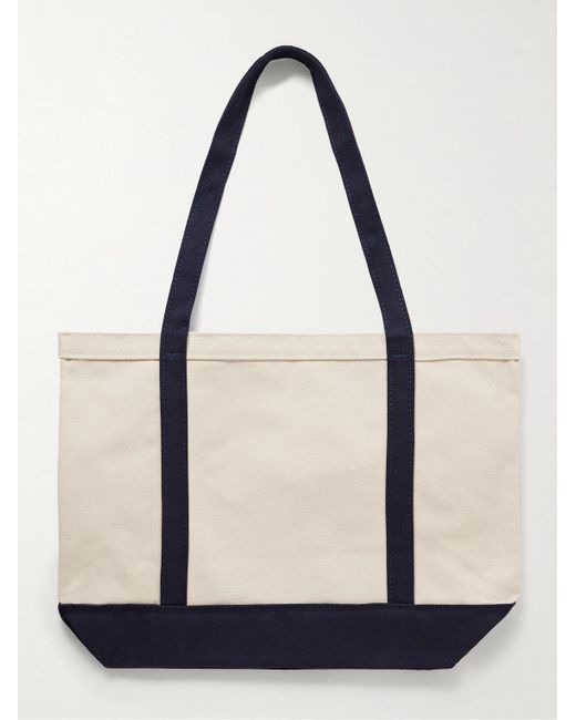 Noah NYC Natural Core Logo-print Cotton-canvas Tote Bag for men