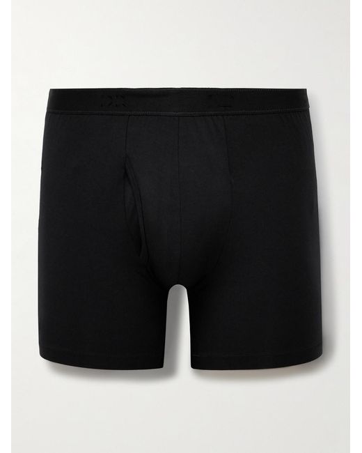 Derek Rose Black Alex 1 Stretch-Micro Modal Boxer Briefs for men