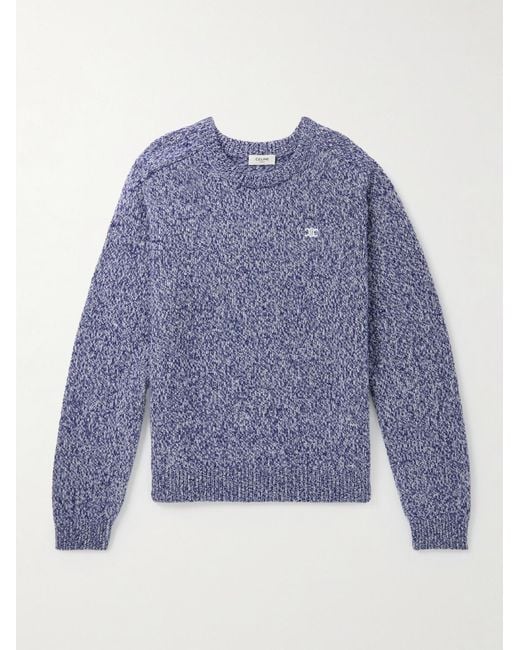Céline Pullover aus einer Woll-Kaschmirmischung in Blue für Herren