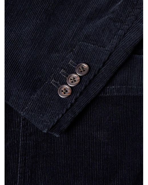 Polo Ralph Lauren Blue Cotton-corduroy Suit Jacket for men