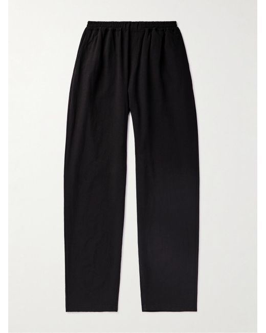 A Kind Of Guise Black Banasa Straight-leg Woven Trousers for men