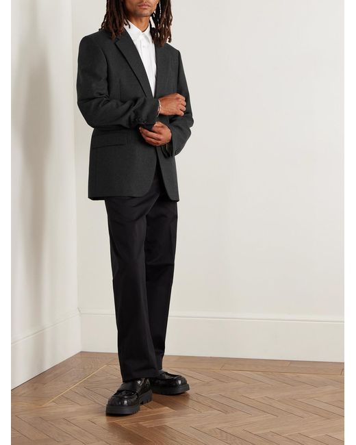 Givenchy Black Wool-Twill Blazer for men