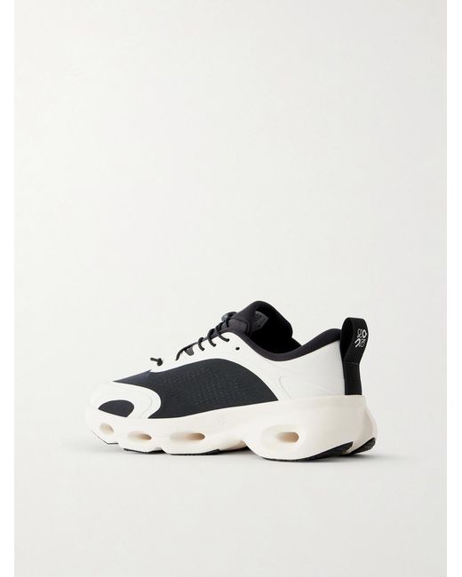 Loewe Black On Cloudsolo Rubber-Trimmed Mesh Sneakers for men