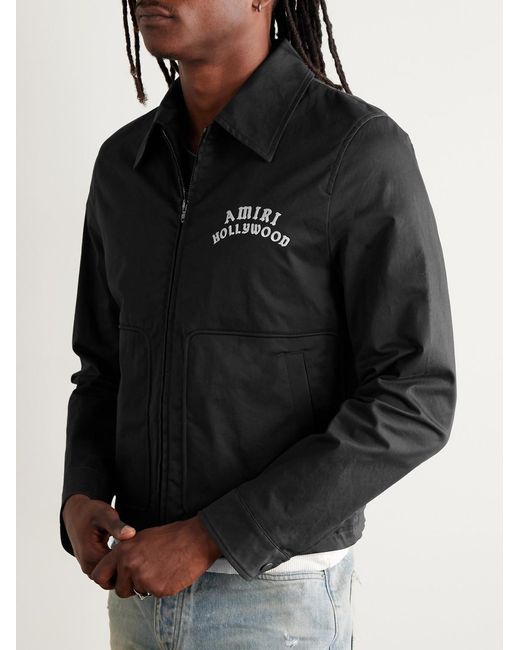 Amiri Black Jackets for men