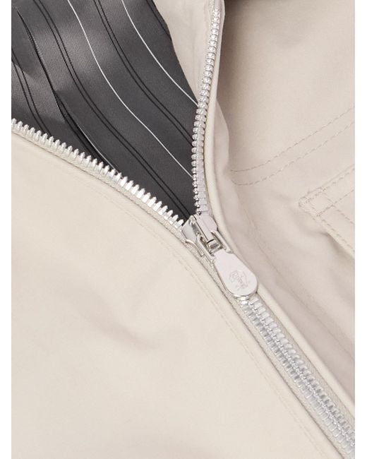 Brunello Cucinelli Natural Cotton-Blend Twill Jacket for men