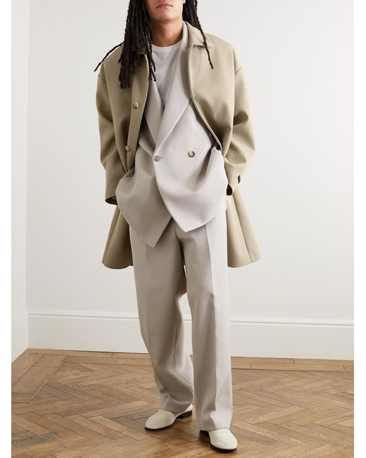 Fear Of God Natural Eternal Wool And Cotton-Blend Twill Coat for men