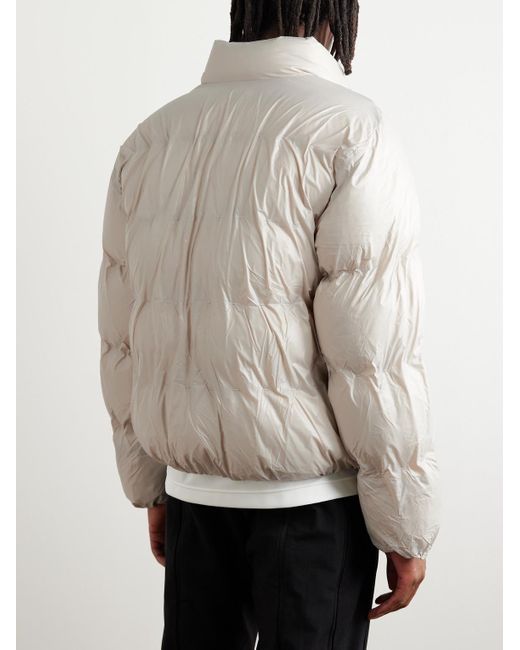 Post Archive Faction PAF Natural 5.1 Down Right Quilted Nylon Down Jacket for men