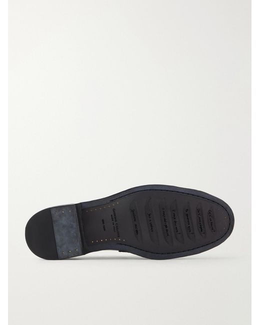 Officine Creative Black Sound 010 Leather Loafers for men