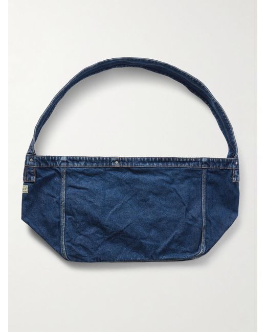 Borsa A Tracolla di Kapital in Blue da Uomo