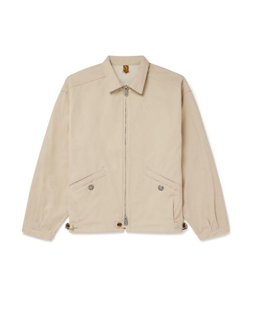 Kapital Natural Kayak Paw-Paw Cotton-Canvas Blouson Jacket for men