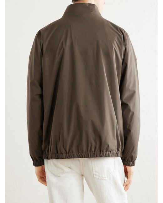 Peter Millar Brown Ryder Recycled-shell Jacket for men