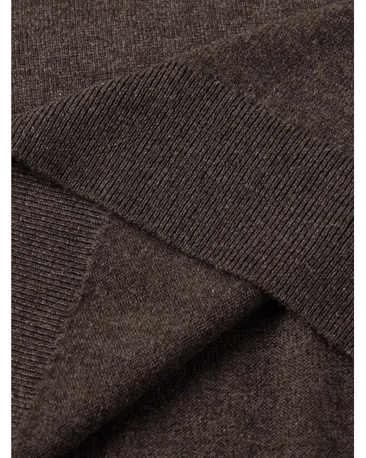 Nili Lotan Gray Julius Cashmere Sweater for men