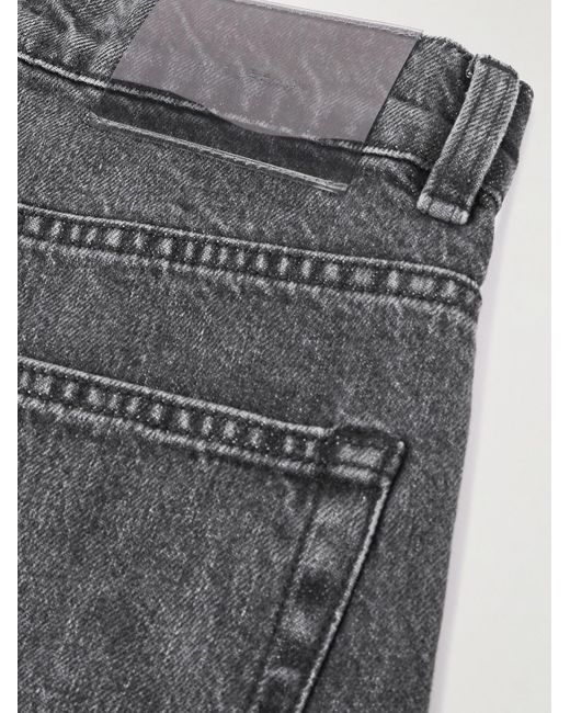 Our Legacy Gray Third Cut Straight-leg Jeans for men
