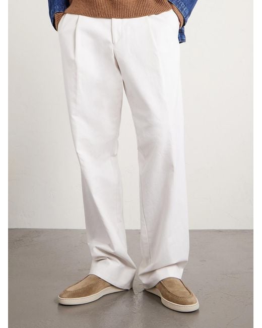 Officine Creative Brown Herbie Suede Loafers for men