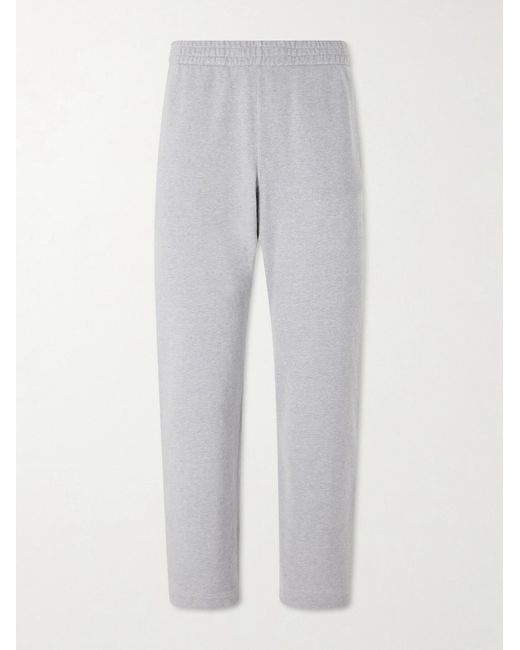 Remi Relief Gray Straight-leg Cotton-jersey Sweatpants for men