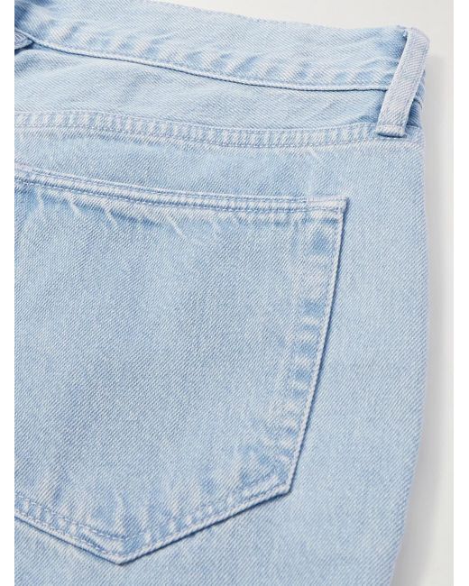Mr P. Blue Straight-leg Organic Jeans for men