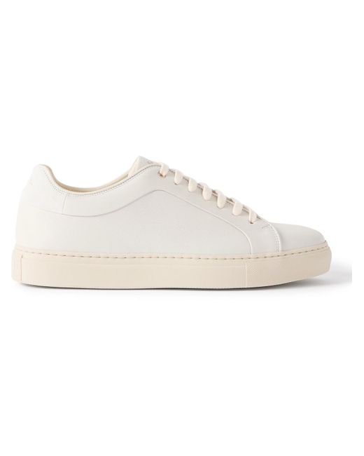 Paul Smith White Basso Lux Suede-trimmed Leather Sneakers for men