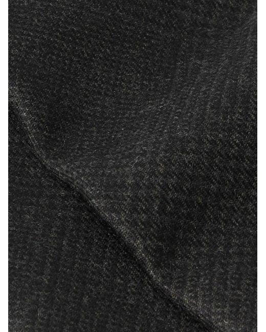 7Cm Wool Tie di De Petrillo in Black da Uomo