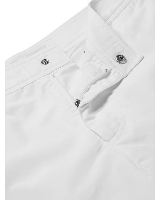 Orlebar Brown White Dane Long-Length Swim Shorts for men
