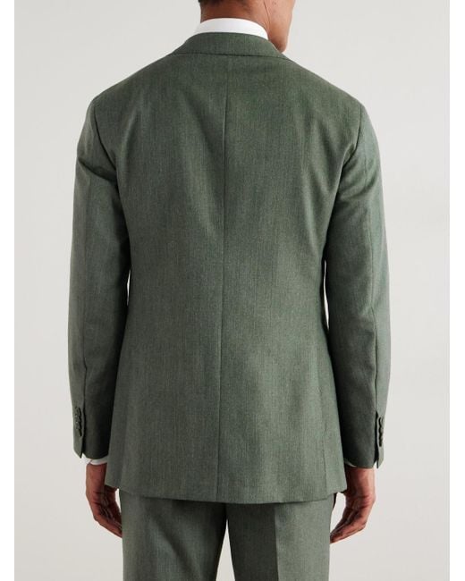 Sid Mashburn Green Kincaid No. 3 Wool Suit Jacket for men
