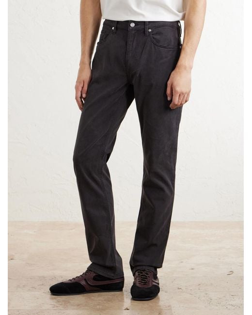FRAME Blue Straight-Leg Jeans for men