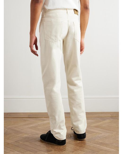 Slowear Natural Incotex Blue Division Straight-leg Jeans for men