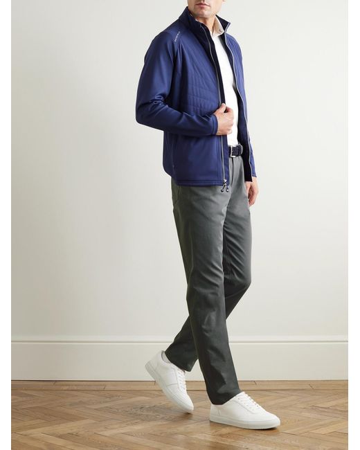 Peter Millar Gray Eb66 Slim-fit Straight-leg Tech-twill Golf Trousers for men