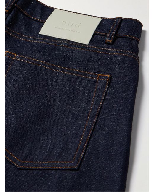 AMI Blue Straight-leg Jeans for men