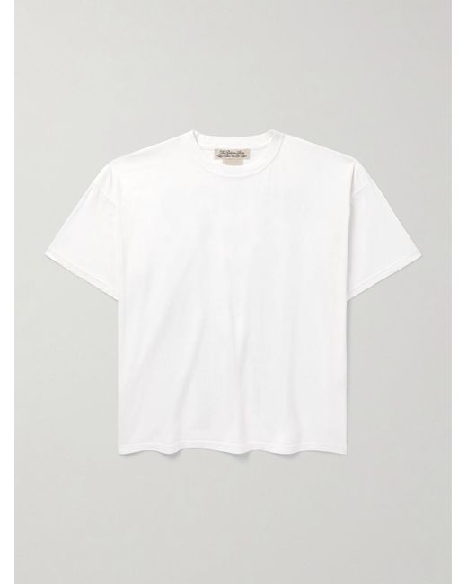 Remi Relief White Belts Printed Cotton-Jersey T-Shirt for men