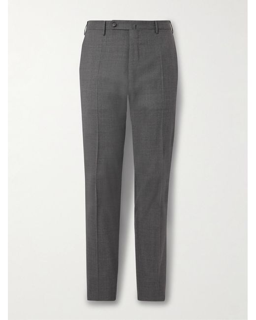 Slowear Gray Venezia 1951 Slim-Fit Virgin Wool Trousers for men