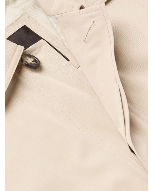 Loro Piana Natural Rudolf Rain System® Cotton-blend Gabardine Blouson Jacket for men