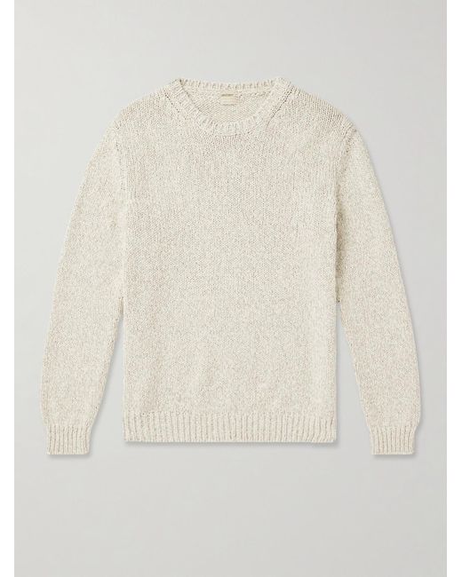 Massimo Alba Natural Elia Cotton-blend Sweater for men