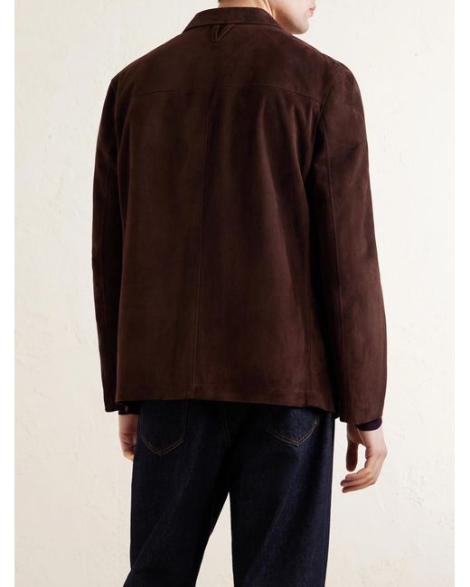 Valstar Brown Suede Jacket for men