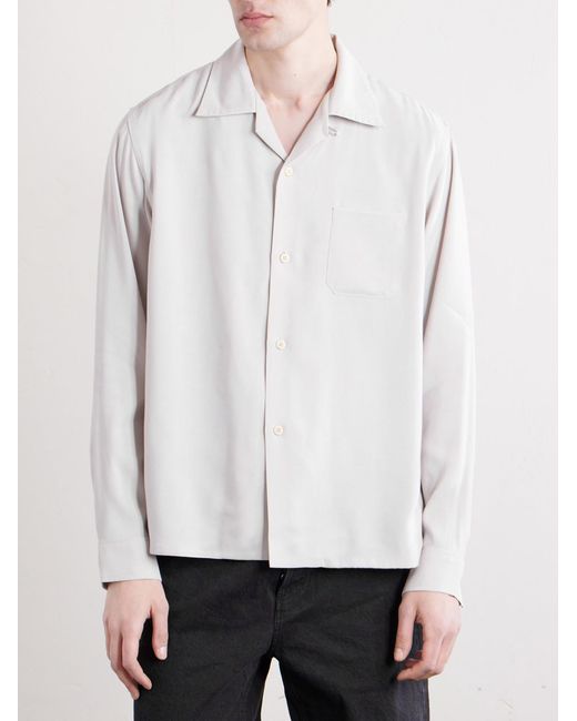 Visvim White Keesey Woven Shirt for men