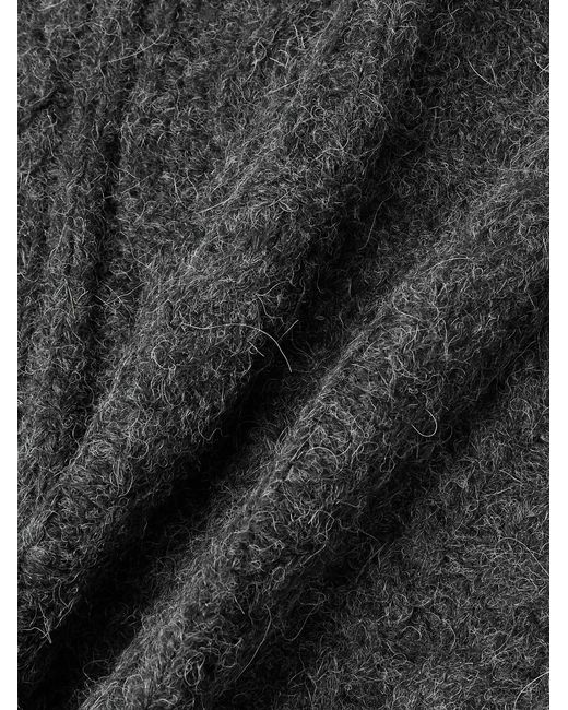 Polo Ralph Lauren Gray Brushed-knit Sweater for men