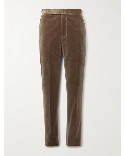 Pantaloni A Gamba Dritta di Richard James in Natural da Uomo
