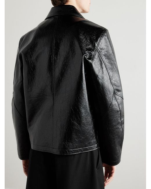 Séfr Black Duke Panelled Jacket for men