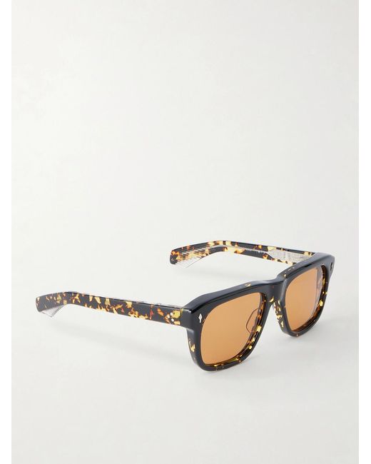 Jacques Marie Mage Multicolor Yves Square-Frame Acetate Sunglasses for men
