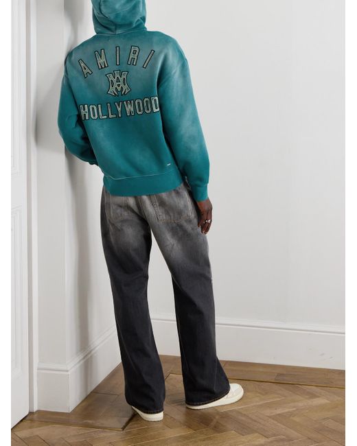 Felpa Oversize di Amiri in Blue da Uomo