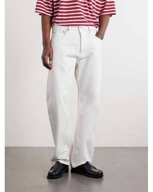 Agolde White Magnus Wide-leg Jeans for men