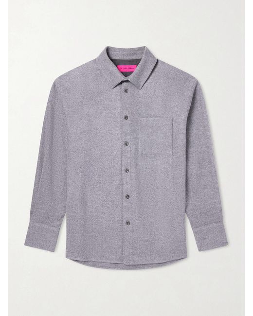 The Elder Statesman Purple Wool for men
