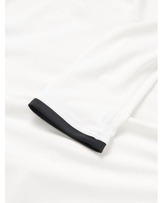 Kjus White Feel Stretch-jersey Half-zip Ski Mid-layer for men