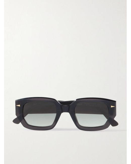 Ahlem Black Campbell Addy D-Frame Acetate Sunglasses for men