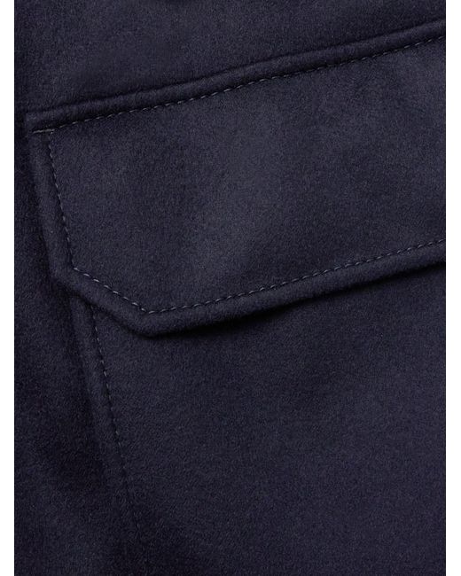 Loro Piana Blue Rimac Cashmere Jacket for men