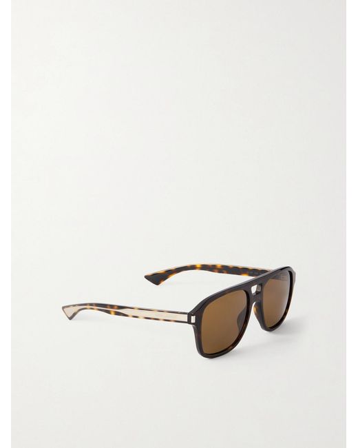 Saint Laurent Multicolor Aviator-Style Acetate Sunglasses for men