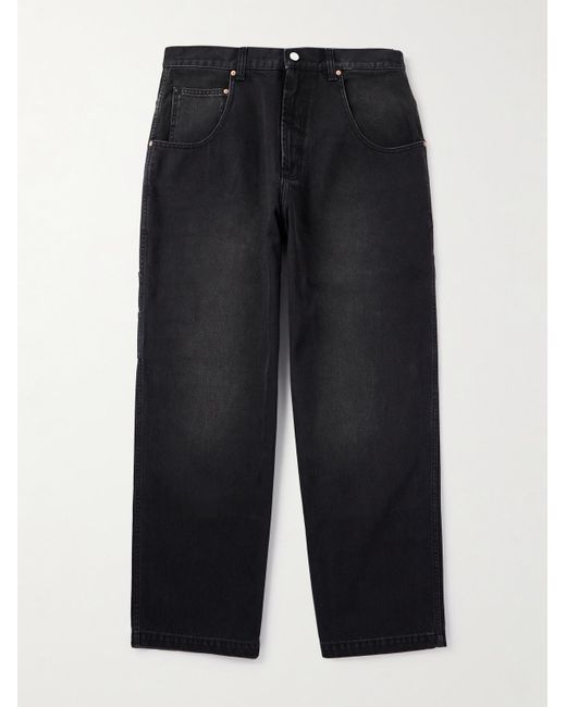 Vetements Blue Hip-hop Straight-leg Jeans for men