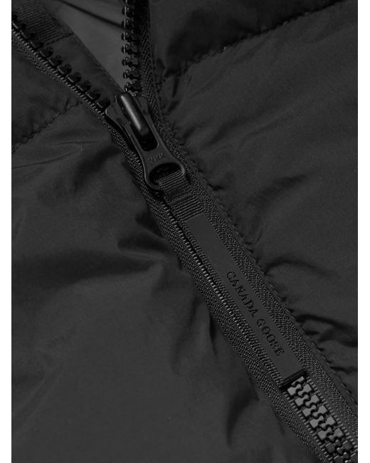 Canada Goose Black Crofton Quilted Enduraluxe® Down Jacket for men